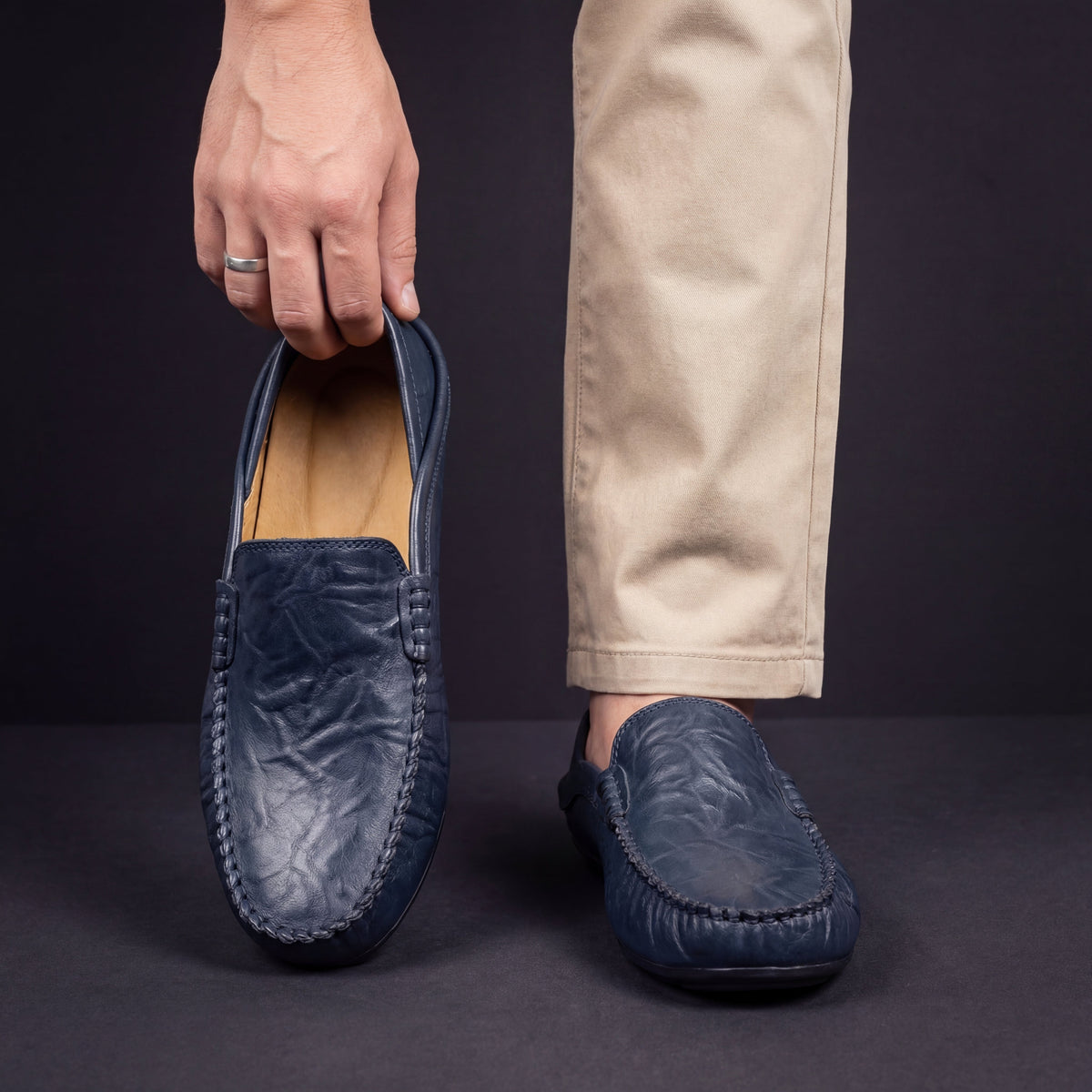 Santiago Cuero Mocasines